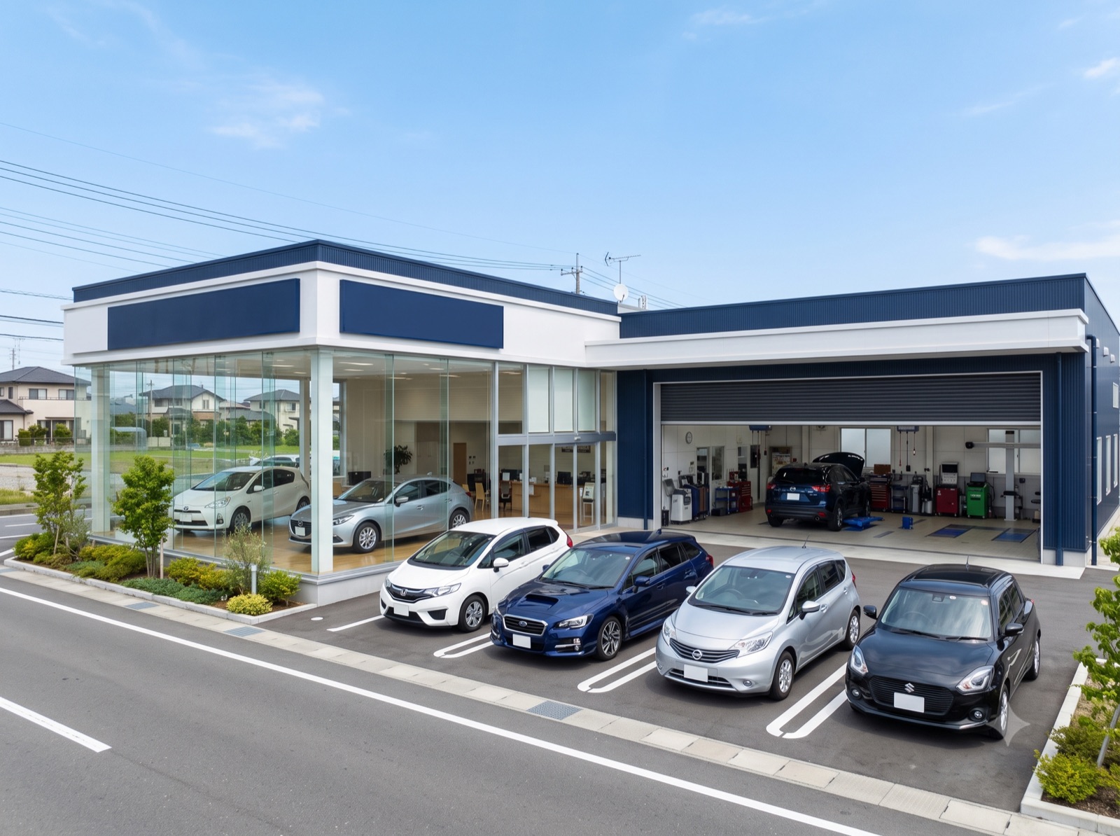 青葉モータース 店舗外観(イメージ)